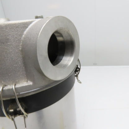 Solberg 2"NPT Vacuum Filter Housing Canister MX-210-002