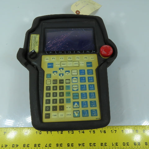 Fanuc A05B-2301-C371 CNC Robot Teach Pendant Control Broken Screen