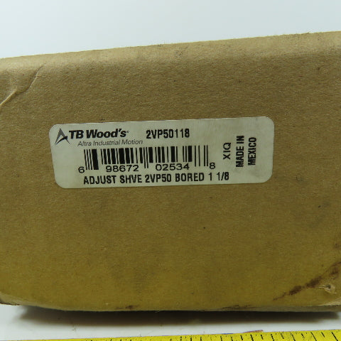 2VP50118 Adjustable Sheave Pulley 1-1/8" Bore