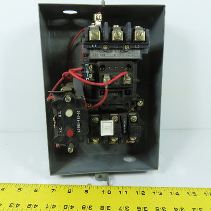Allen-Bradley 509-AAB-1 Magnetic Motor Controller Starter NEMA Size 0 480V