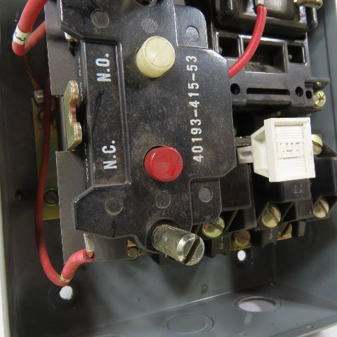 Allen-Bradley 509-AAB-1 Magnetic Motor Controller Starter NEMA Size 0 480V
