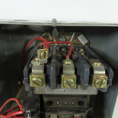 Allen-Bradley 509-AAB-1 Magnetic Motor Controller Starter NEMA Size 0 480V
