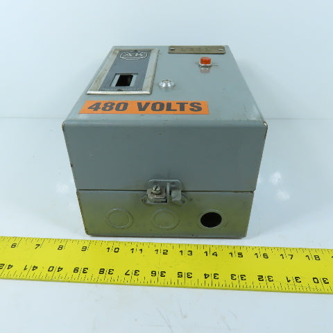 Allen-Bradley 509-AAB-1 Magnetic Motor Controller Starter NEMA Size 0 480V