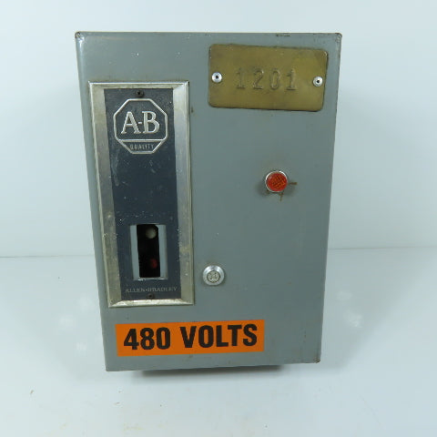 Allen-Bradley 509-AAB-1 Magnetic Motor Controller Starter NEMA Size 0 480V