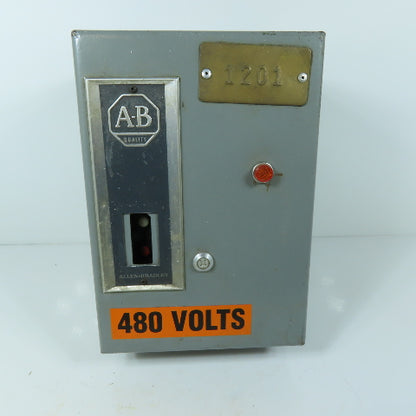 Allen-Bradley 509-AAB-1 Magnetic Motor Controller Starter NEMA Size 0 480V