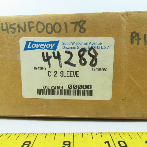 Lovejoy C 2 SLEEVE Gear Coupling Sleeve