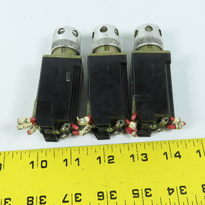 Allen Bradley 800MR-PGA16S 110/120V White Illuminated Push Button Lot Of 3