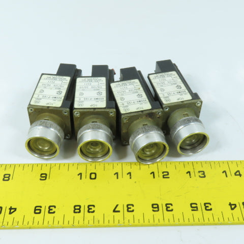 Allen Bradley 800MR-P16S 110/120V Clear Pilot Light Lot Of 4