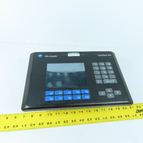 Allen-Bradley 2711-B6C1 PanelView 600 HMI Operator Terminal 240V