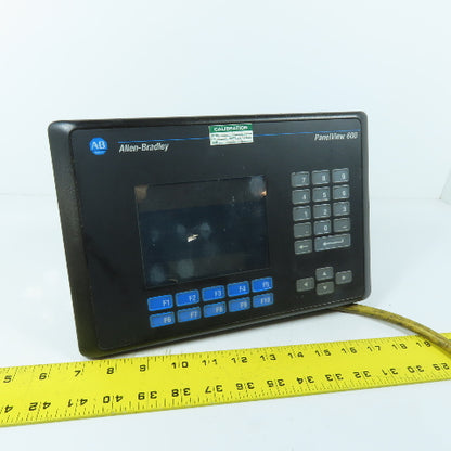 Allen-Bradley 2711-B6C1 PanelView 600 HMI Operator Terminal 240V