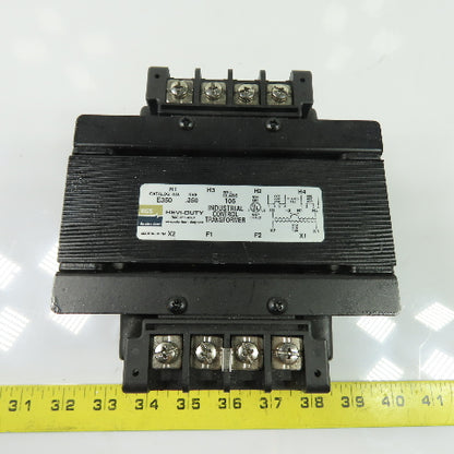 Hevi-Duty E350 0.350KVA Industrial Control Transformer 220/480V Pri 110/120V Sec