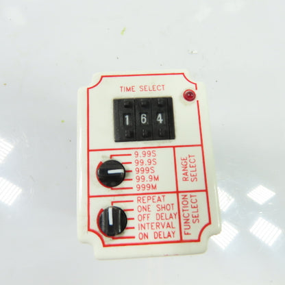 Dayton 6A855 Solid State Multi-Function Multi-Range Time Delay Relay 120VAC 10A