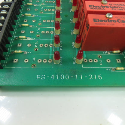 Electro Cam PS-4100-11-216 16 Output Control Module Rack W/ EC-ODC5 Modules