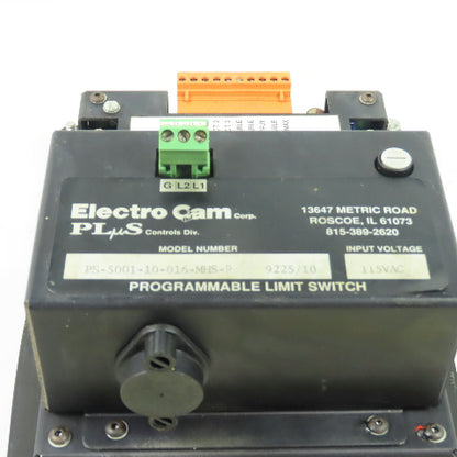 Electro Cam PS-5001-10-016-MHS-R PLuS 5000 Series Programmable Limit Switch 115V