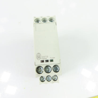 Moeller EMT6 Thermistor Overload Relay 24-240VAC/DC DIN Rail Mount