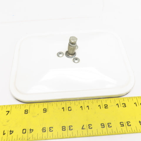Mirror Lite Company 42-72 WHITE Replacement Mirror Head 5-1/2" x 7-1/2" White