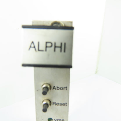 Alphi CPUC30 VME CPU Board Module Card REV.G 9729