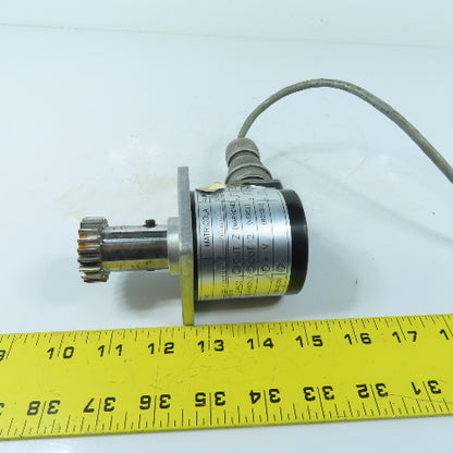 Elap E62010001024R10PP2 Rotary Incremental Encoder 12-24VDC