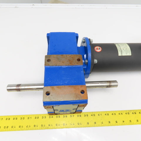 ABB Rossi 4443300350 MR 2I 63UP2A 459RPM D.C. Servomotor Gearmotor 24V 3000RPM