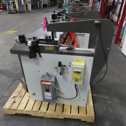 Ganner 510 GannoMat Optima 21 Multi Spindle Dowelhole Drilling Machine 3Hp