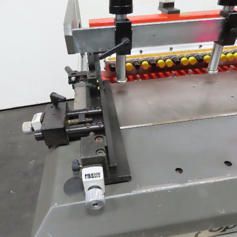 Ganner 510 GannoMat Optima 21 Multi Spindle Dowelhole Drilling Machine 3Hp