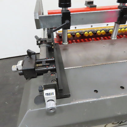 Ganner 510 GannoMat Optima 21 Multi Spindle Dowelhole Drilling Machine 3Hp