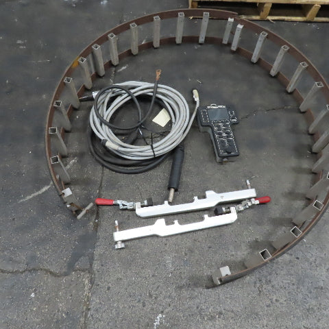Fronius TPS 400i Flextrack 36" Pipe Track Orbital Welder Package 230/460V Tested