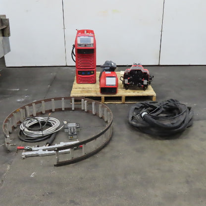 Fronius TPS 400i Flextrack 36" Pipe Track Orbital Welder Package 230/460V Tested