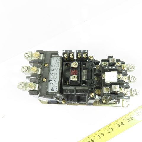 Allen-Bradley 509-C0D NEMA Size 2 Magnetic Motor Starter 120V Coil 45A 600VAC