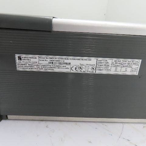 Eurotherm 584SV/0110/400/0020/US/000/0000/B0/000/0000 Drive VFD 380-460VAC 3Ph