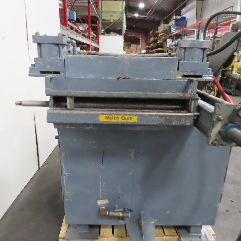 Air Feeds Inc. AF-5 24" x 24" Roll Coil Straightener Feeder 208-240/480V 3Ph