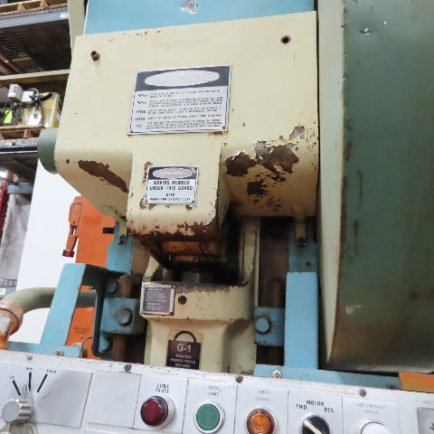 Minster No. 4 32 Ton OBI Stamping Punch Press 480V 4" Stroke Tested See Info