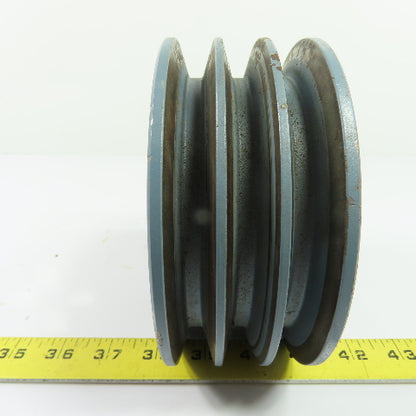 Maska 3B56 3-Groove V-Belt Pulley Sheave 1-3/8" Bore SDS Bushing 6" OD x 2.5" W