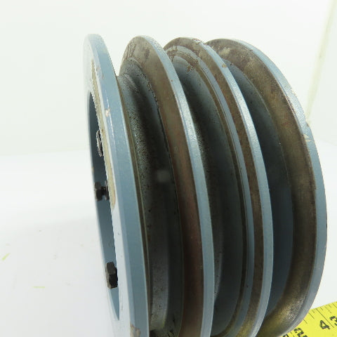 Maska 3B56 3-Groove V-Belt Pulley Sheave 1-3/8" Bore SDS Bushing 6" OD x 2.5" W