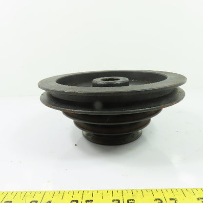 Variable Speed 4-Step V-Belt Pulley 6-1/16"-4.5"-3.58"-2.85" OD 22mm Bore