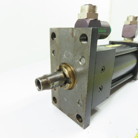 Parker 02.00 CK-J2AUS19A19AC 2.500 Double End Pneumatic Air Cylinder 2.5" Stroke