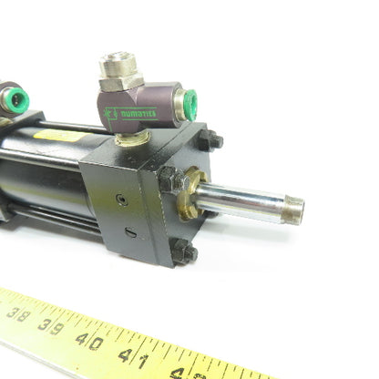 Parker 02.00 CK-J2AUS19A19AC 2.500 Double End Pneumatic Air Cylinder 2.5" Stroke