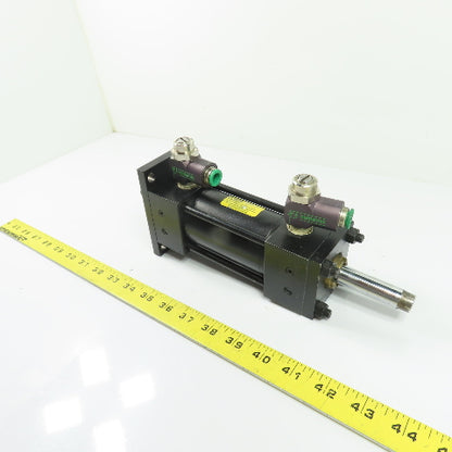 Parker 02.00 CK-J2AUS19A19AC 2.500 Double End Pneumatic Air Cylinder 2.5" Stroke