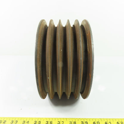 Martin 5B74SF 5-Groove V-Belt Sheave Pulley 7-3/4" OD 4" W W/2-1/8" Bore Bushing