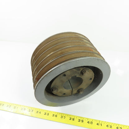 Martin 5B74SF 5-Groove V-Belt Sheave Pulley 7-3/4" OD 4" W W/2-1/8" Bore Bushing