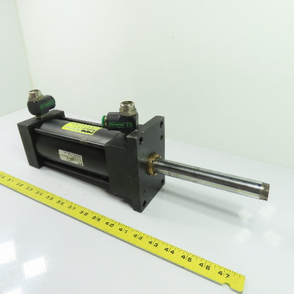 Parker 03.25 CJ2AUS13AC 6.000 Pneumatic Air Cylinder 6" Stroke 3.25" Bore 250PSI