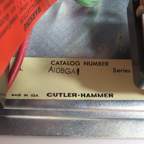 Cutler-Hammer A10BGA NEMA Size 0 Magnetic Motor Starter 600V