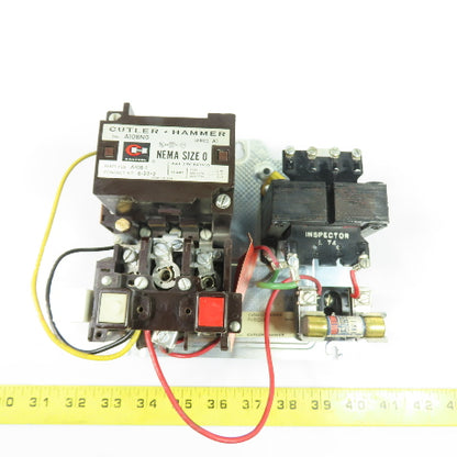 Cutler-Hammer A10BGA NEMA Size 0 Magnetic Motor Starter 600V