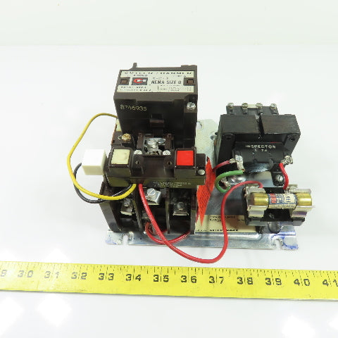Cutler-Hammer A10BGA NEMA Size 0 Magnetic Motor Starter 600V