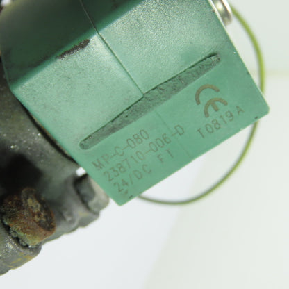 ASCO 238710-006-D 2-Way Brass Solenoid Valve 24VDC Coil 1/2" NPT