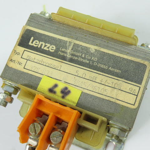Lenze 378 873 Netzdrossel Line Choke Reactor 5.0 mH 9A