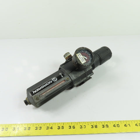 Norgren B74G-4AK-AD1-RMG Excelon Pneumatic Filter-Regulator 1/2" NPT 250PSI Max