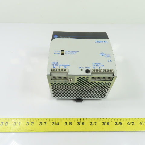 Allen-Bradley 1606-XL240E Power Supply 120/240V Inpu 24VDC 10A Output Ser A