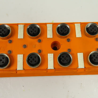 Lumberg ASB 8/LED 5/4-14 8-Port Distribution Junction Box Block