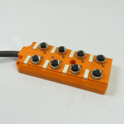 Lumberg ASB 8/LED 5/4-14 8-Port Distribution Junction Box Block